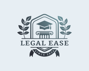 Elearning - Scholastic Learning University logo design