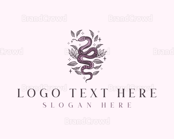 Floral Snake Spa Logo