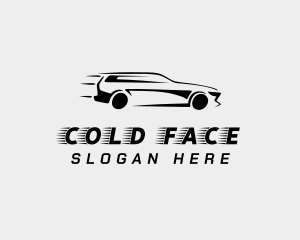 Sedan Car Racing Logo