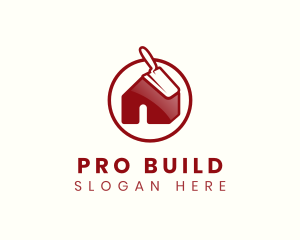 Contractor - Trowel Builder Contractor logo design