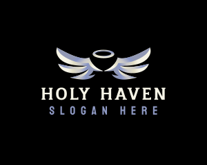 Holy Angel Wings logo design