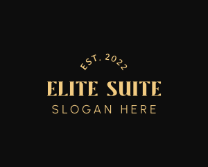 Suite - Luxury Elegant Wordmark logo design