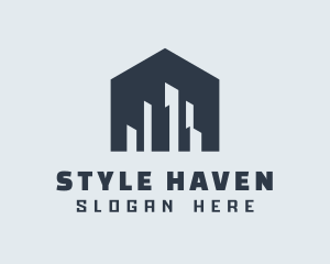 Hostel - Home Condominium Realty logo design