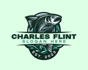 Restaurant - Fish Seafood Seaweed logo design