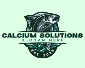 Fish Seafood Seaweed logo design