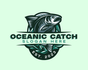 Fish - Fish Seafood Seaweed logo design