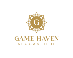 Golden Floral Boutique Logo