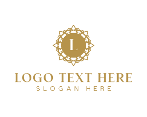 Golden Floral Boutique Logo