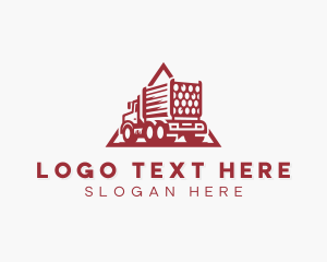 Delivery - Cargo Trucking Delivery logo design