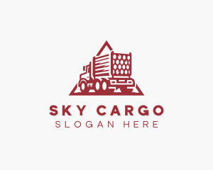 Cargo Trucking Delivery logo design