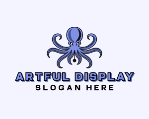 Octopus Ink Pen logo design