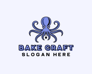 Octopus Ink Pen logo design