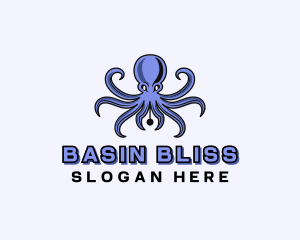 Octopus Ink Pen logo design