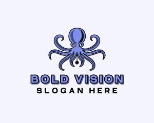 Octopus Ink Pen logo design