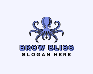 Octopus Ink Pen logo design