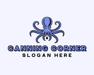 Octopus Ink Pen logo design