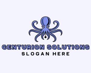 Octopus Ink Pen logo design