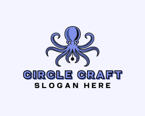 Octopus Ink Pen logo design