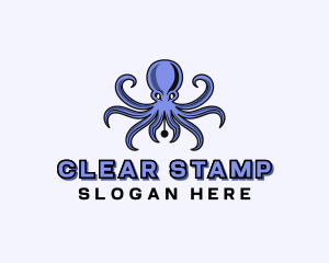 Octopus Ink Pen logo design