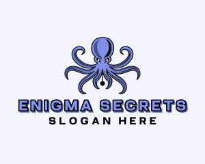 Octopus Ink Pen logo design