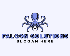 Octopus Ink Pen logo design