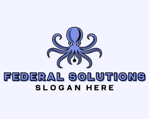 Octopus Ink Pen logo design