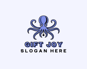 Octopus Ink Pen logo design