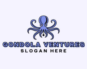 Octopus Ink Pen logo design