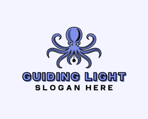 Octopus Ink Pen logo design