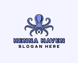 Octopus Ink Pen logo design