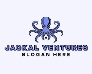 Octopus Ink Pen logo design