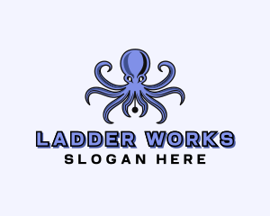 Octopus Ink Pen logo design