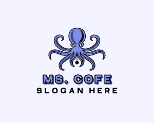 Octopus Ink Pen logo design