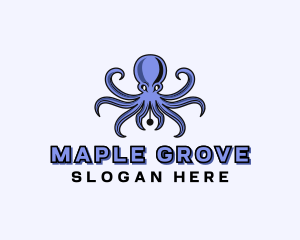 Octopus Ink Pen logo design