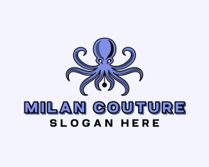 Octopus Ink Pen logo design