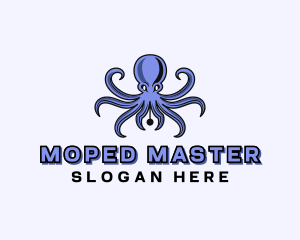 Octopus Ink Pen logo design