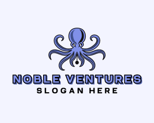 Octopus Ink Pen logo design