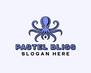 Octopus Ink Pen logo design