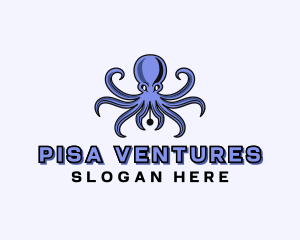 Octopus Ink Pen logo design