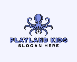 Octopus Ink Pen logo design