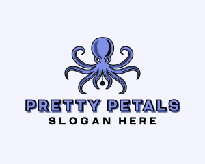 Octopus Ink Pen logo design