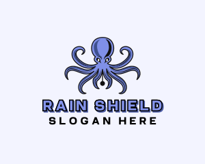 Octopus Ink Pen logo design