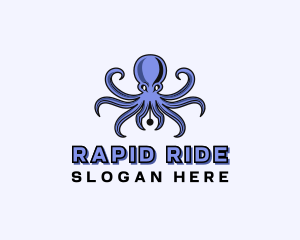 Octopus Ink Pen logo design