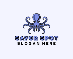 Octopus Ink Pen logo design