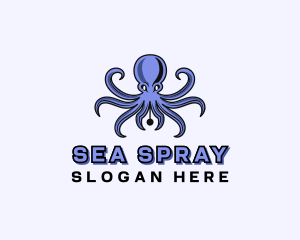 Octopus Ink Pen logo design