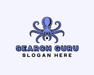 Octopus Ink Pen logo design