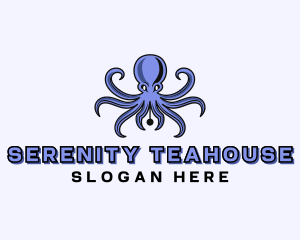 Octopus Ink Pen logo design