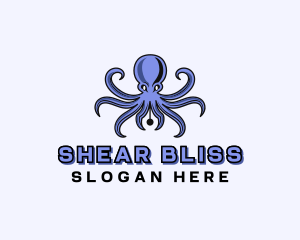 Octopus Ink Pen logo design