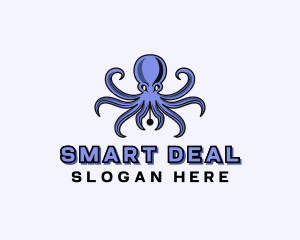 Octopus Ink Pen logo design