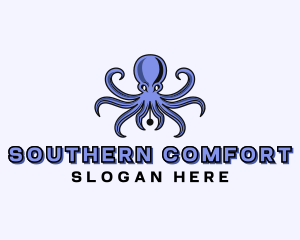 Octopus Ink Pen logo design